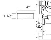Briggs &amp; Stratton Vanguard 23 HP 627cc Horizontal Shaft Engine