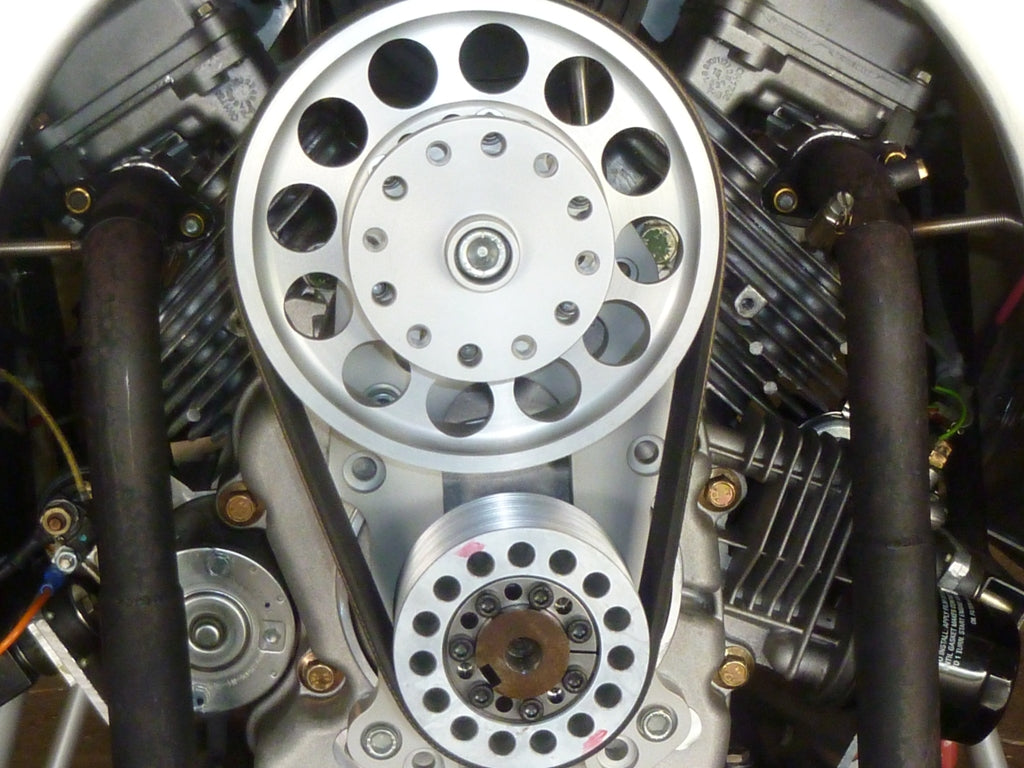 Ace Redrive - V-Twin 627-993cc V-Groove Poly Belt PSRU (Up to 50HP)