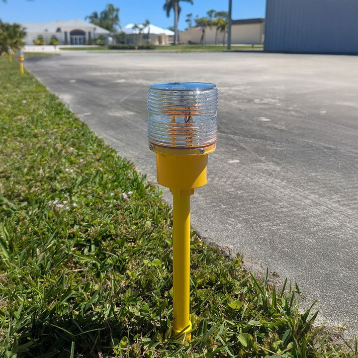 Solar Powered Runway Light