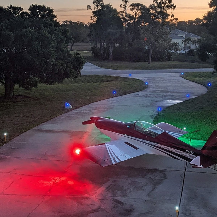 Solar Powered Runway Light