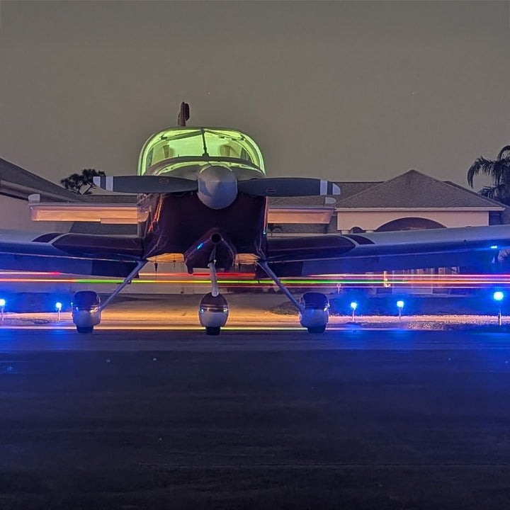 Solar Powered Runway Light