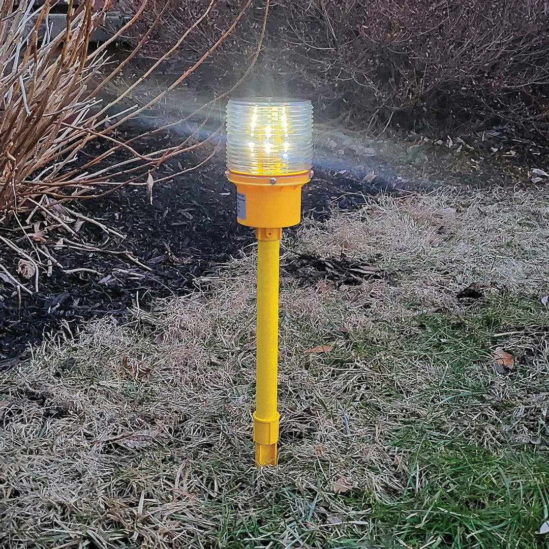 Solar Powered Runway Light
