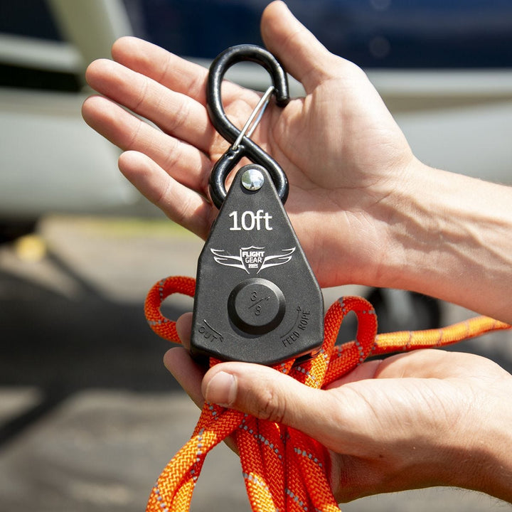 Flight Gear Pull Down Tie-Down Set