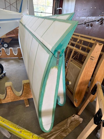 Covered 1100R Mini-Max wings stored separately