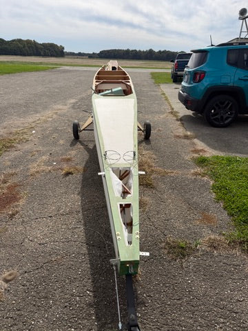 Rear view of 1100R Mini-Max project fuselage