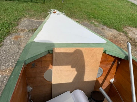 1100R Mini-Max rear fuselage covering and internal structure