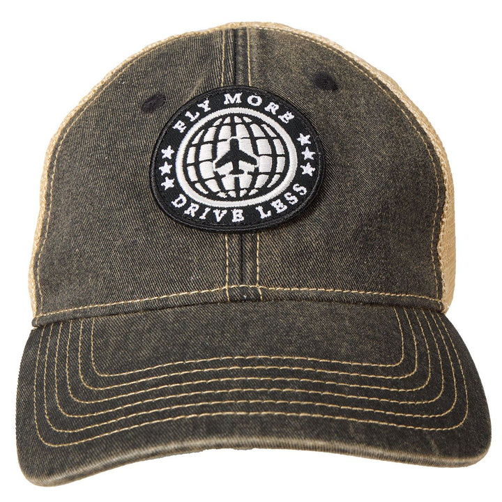 Fly More Drive Less Faded Hat