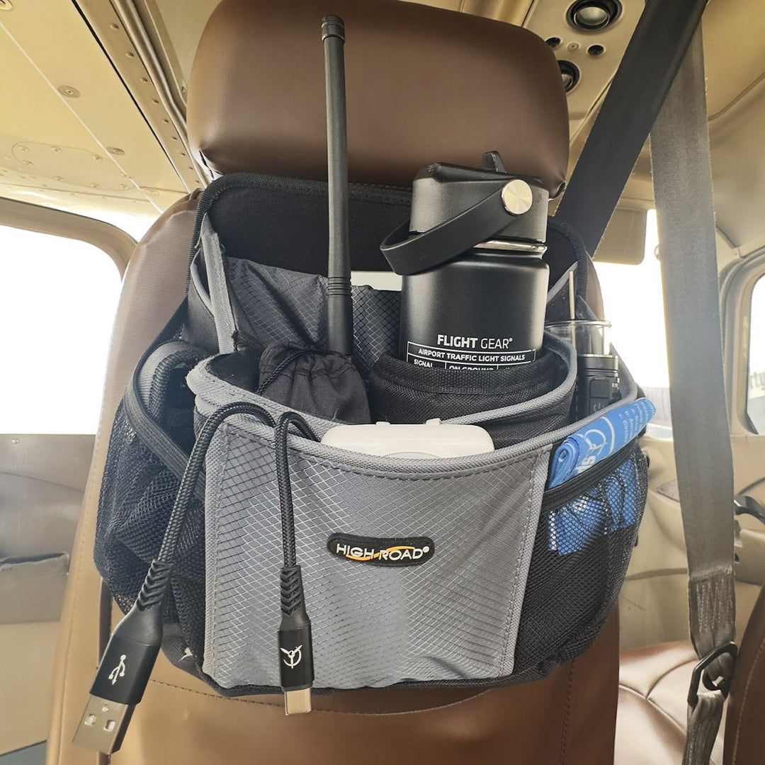 Front Seat Plane Organizer
