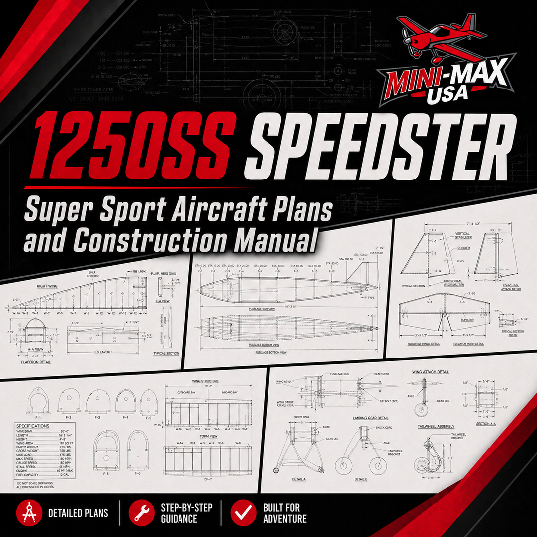 1250SS Speedster Super Sport Plans