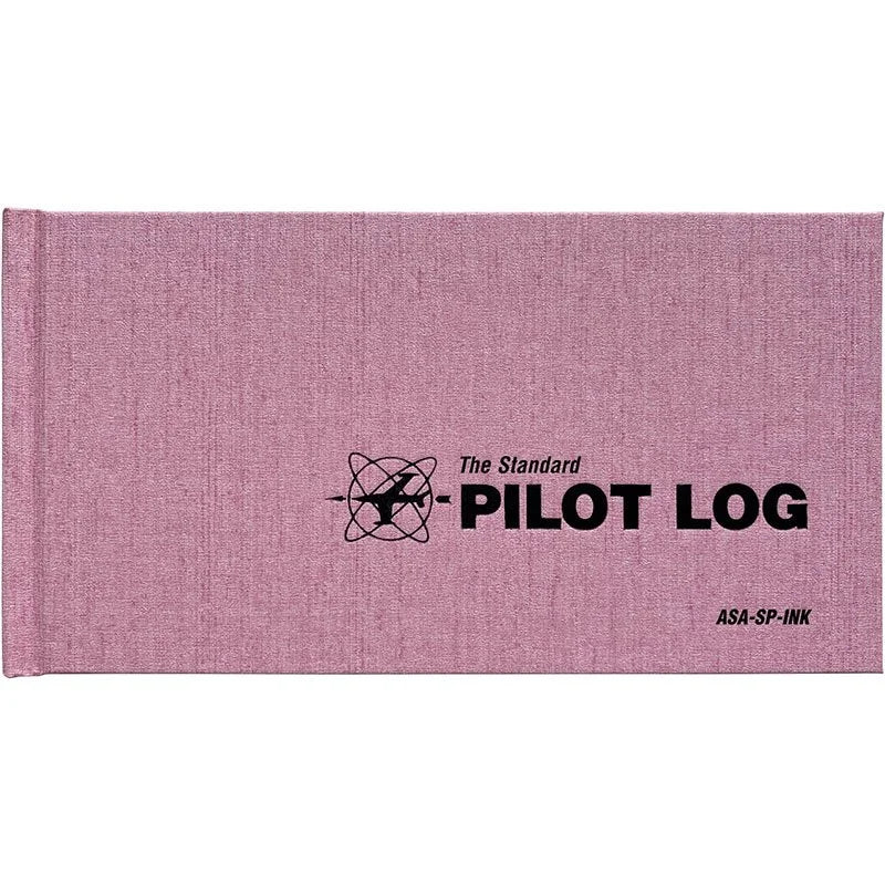 ASA Standard Pilot Log - Pink