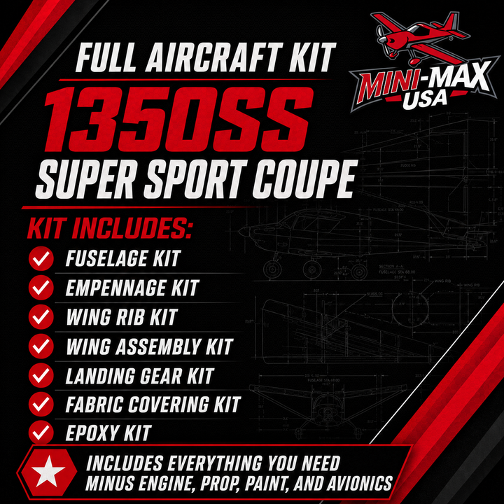 1350SS Super Sport Coupe Full Aircraft Kit