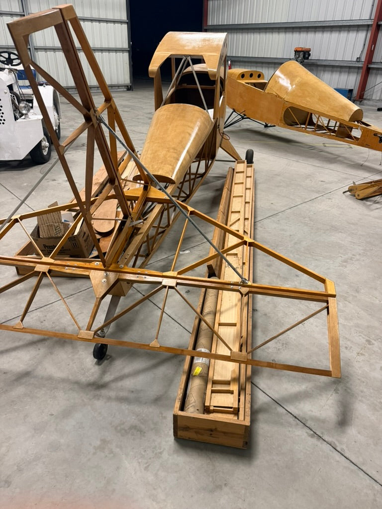 Rear view of 1400S Hi-Max Sport project showing uncovered tail structure