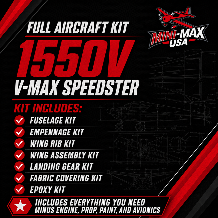 1550V V-Max Full Aircraft Kit
