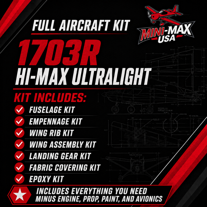1703R Hi-Max Ultralight Full Aircraft Kit