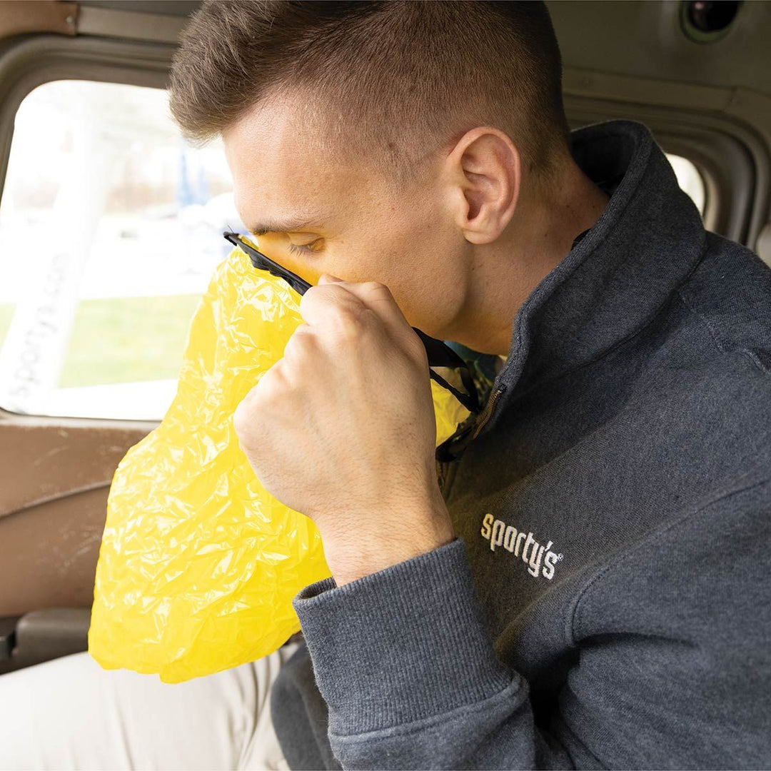 Hands Free Barf Bag