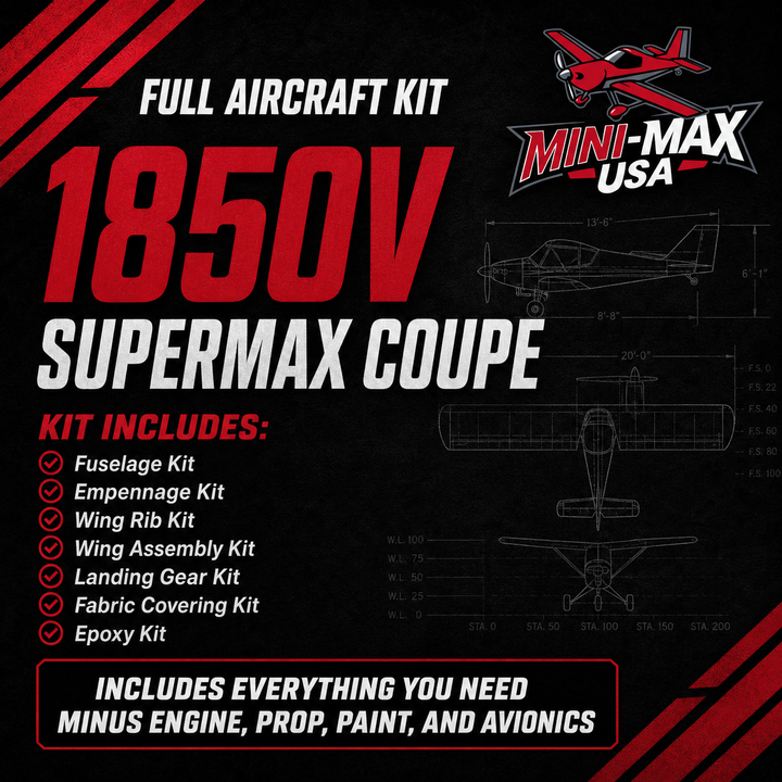 1850V SuperMax Full Aircraft Kit