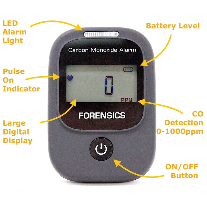Forensics Carbon Monoxide Detector 2.0
