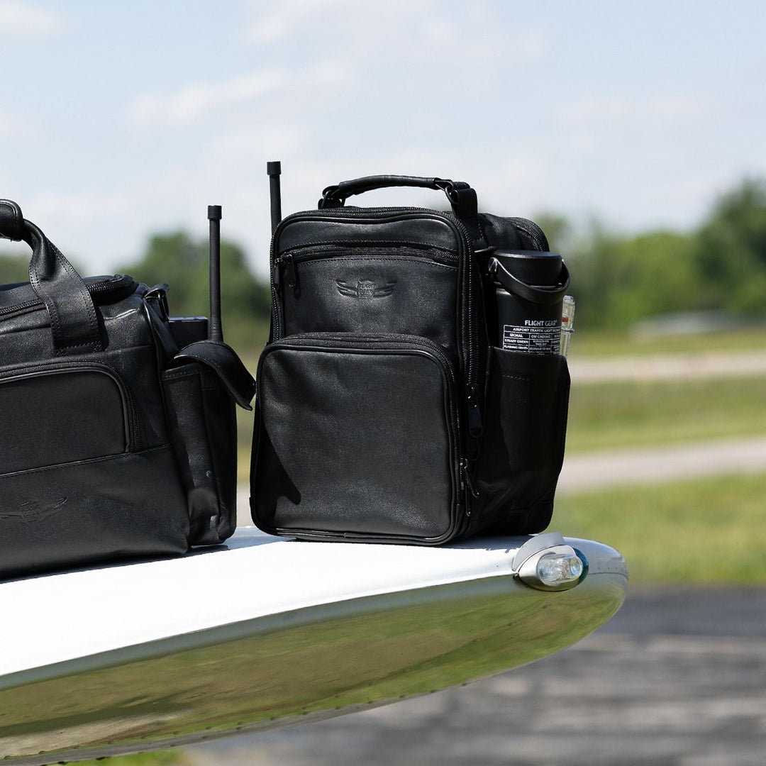 Flight Gear Leather iPad Bag