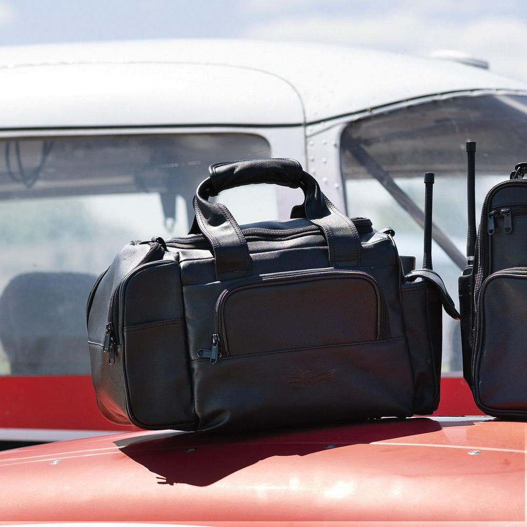 Flight Gear Leather Crosswind Bag