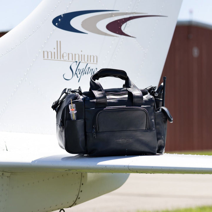 Flight Gear Leather Crosswind Bag