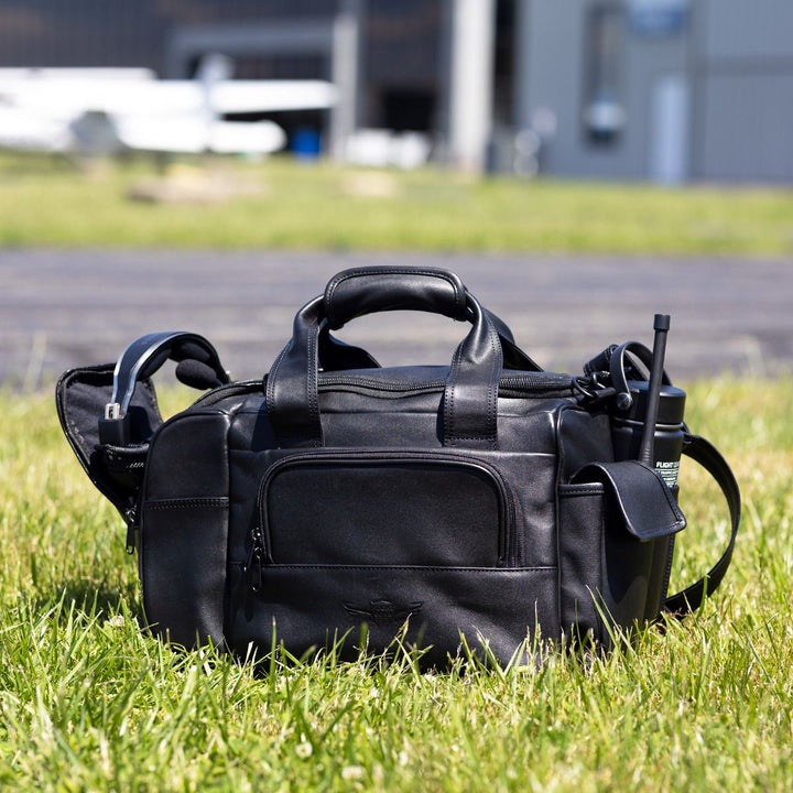 Flight Gear Leather Crosswind Bag