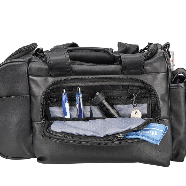 Flight Gear Leather Crosswind Bag