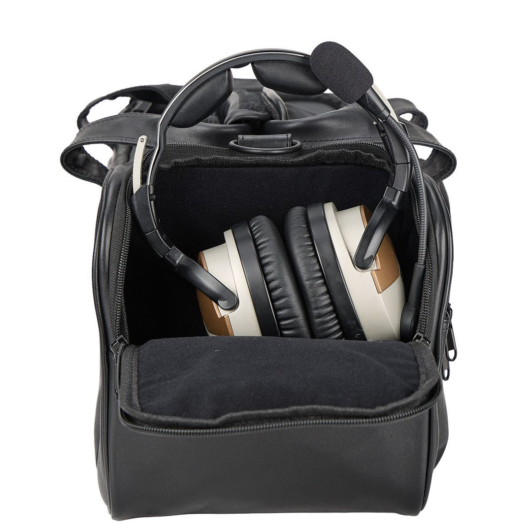 Flight Gear Leather Crosswind Bag