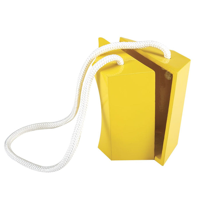 Aluminum Wheel Chocks – Safety Yellow (pair)
