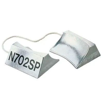 Polished Aluminum Wheel Chocks - personalized (pair)