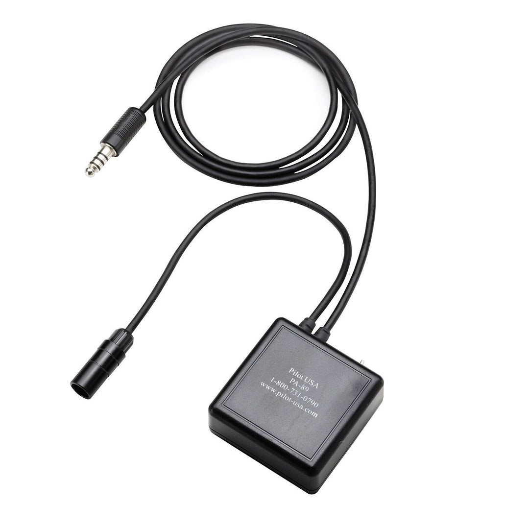 LEMO to Helicopter Headset Adapter (powered)