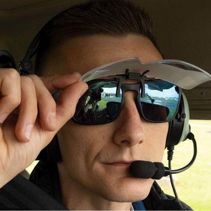 Clip-On IFR Training Glasses by Sporty&