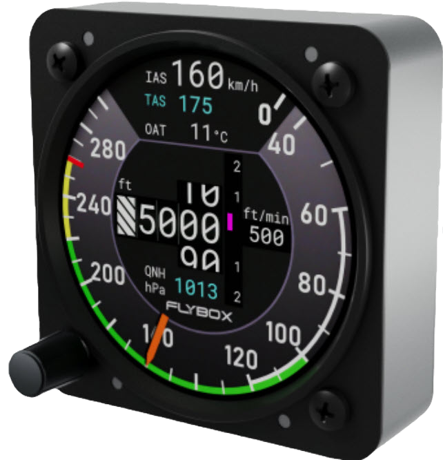 SkySense AS Air-Data Display
