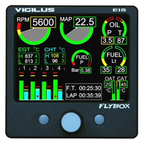 Vigilus Aero Engine &amp; Fuel Monitor