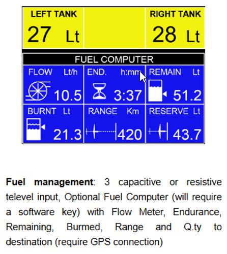 Vigilus Aero Engine &amp; Fuel Monitor