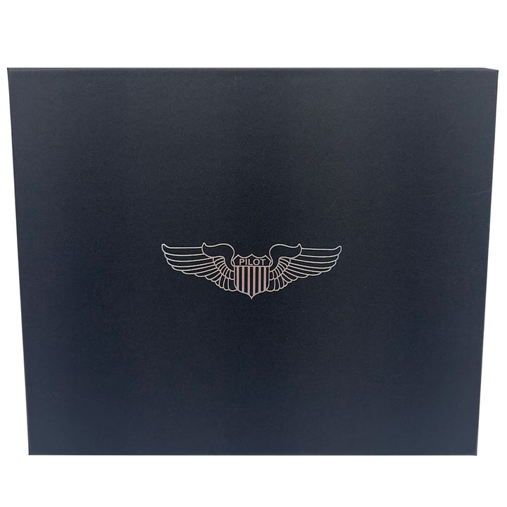 Large Leather Logbook Case