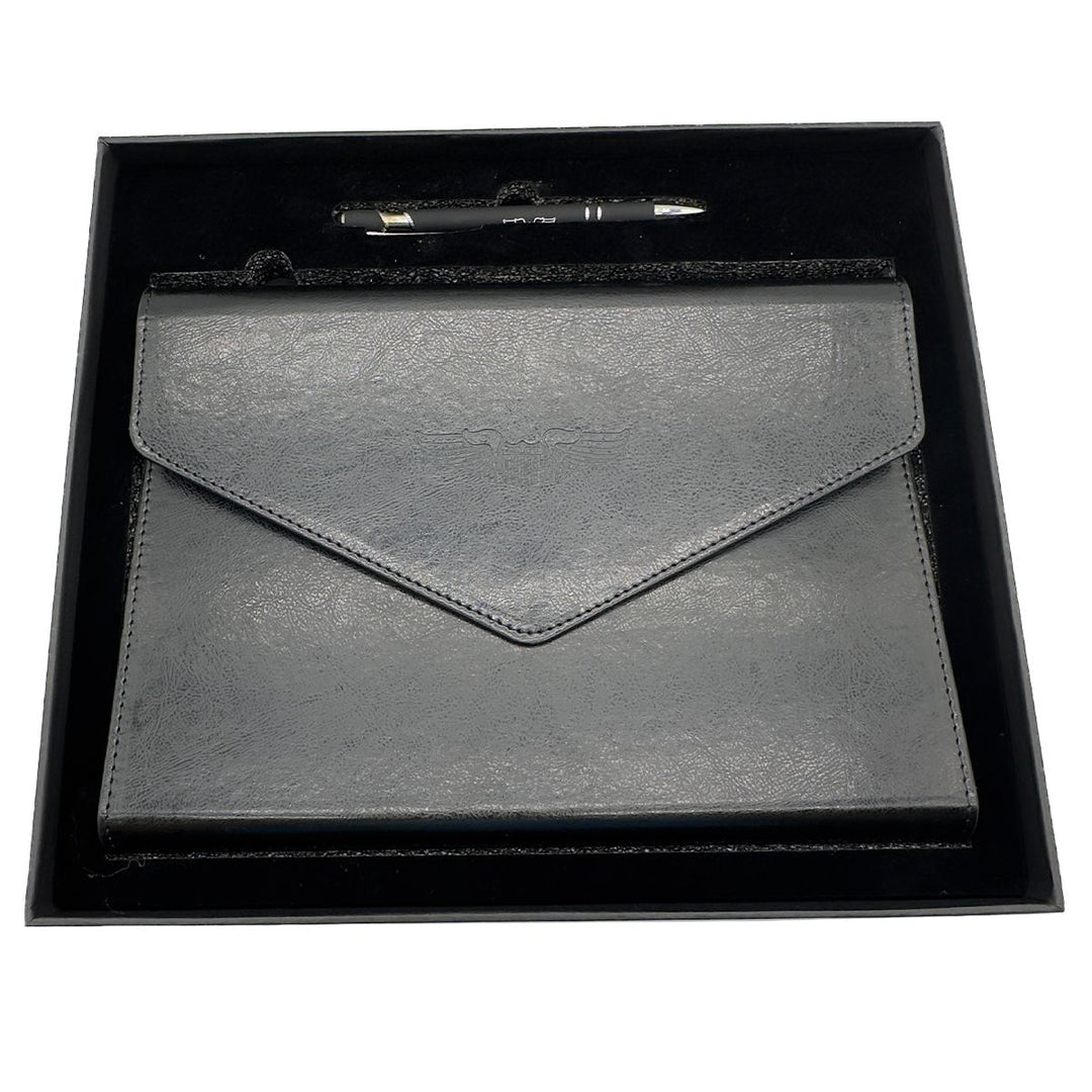 Large Leather Logbook Case