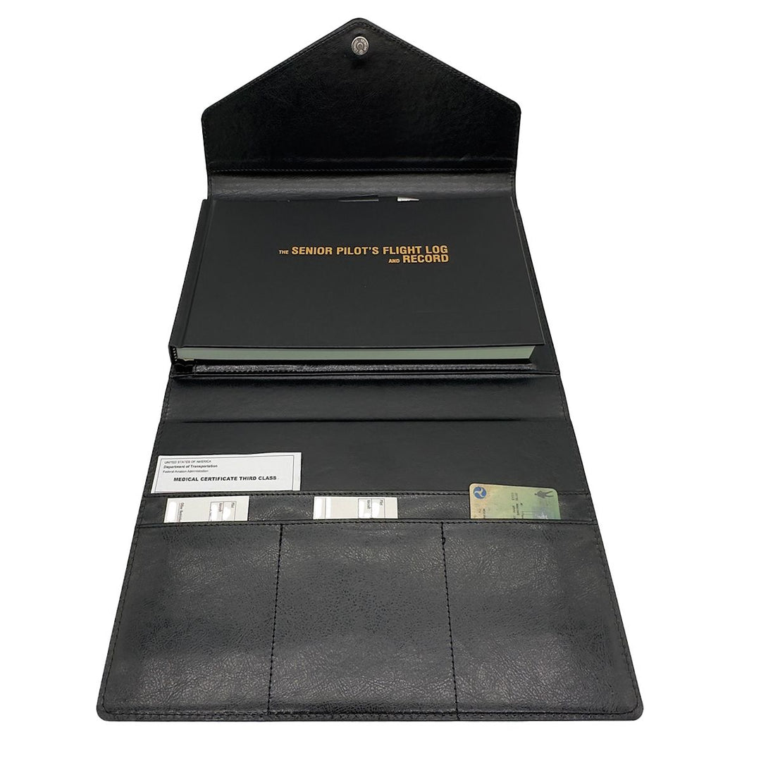 Large Leather Logbook Case