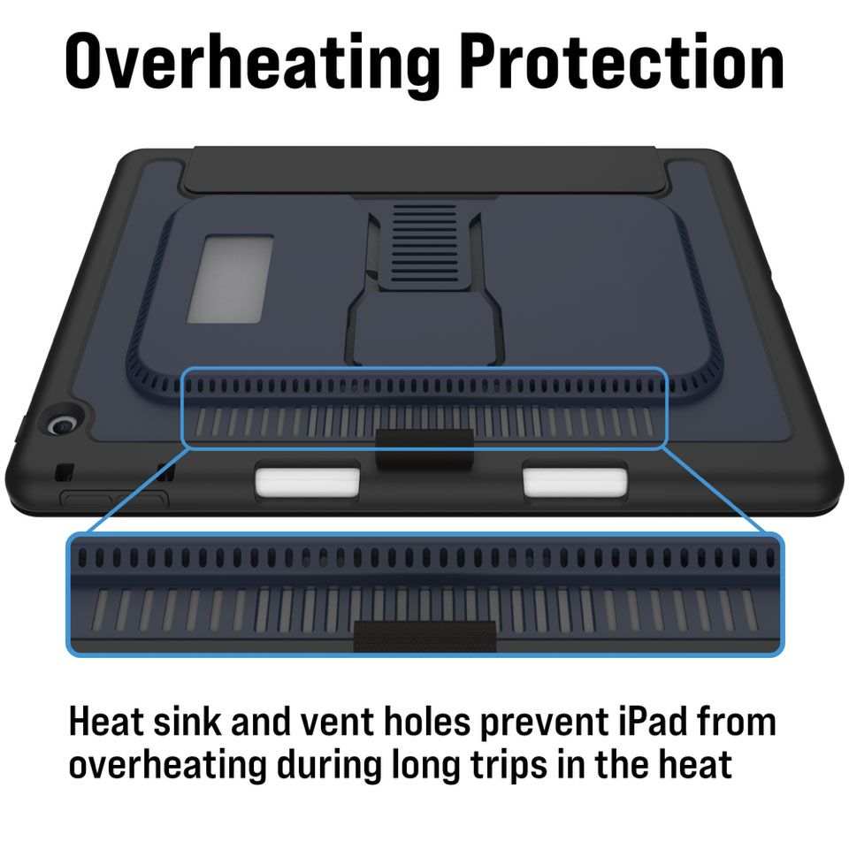 Navigator iPad Case with Heat Sink