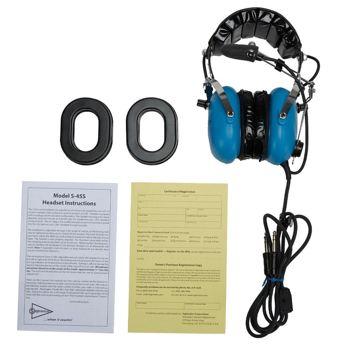 Sigtronics S-45S Headset (Stereo)