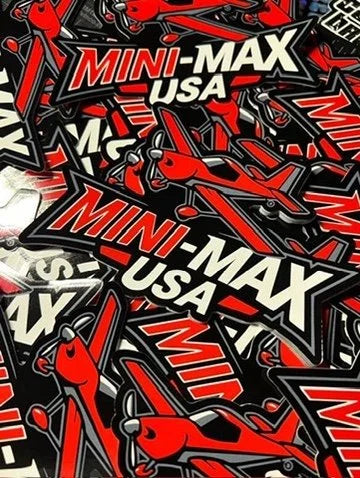 Mini-Max USA Stickers