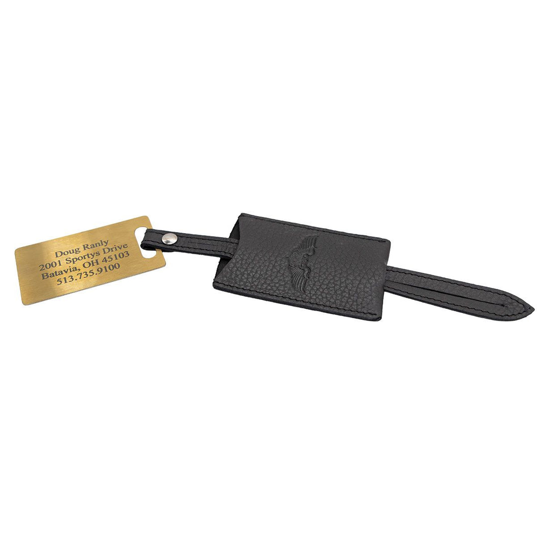 Pilot Wings Passport Holder and Custom Luggage Tag Set