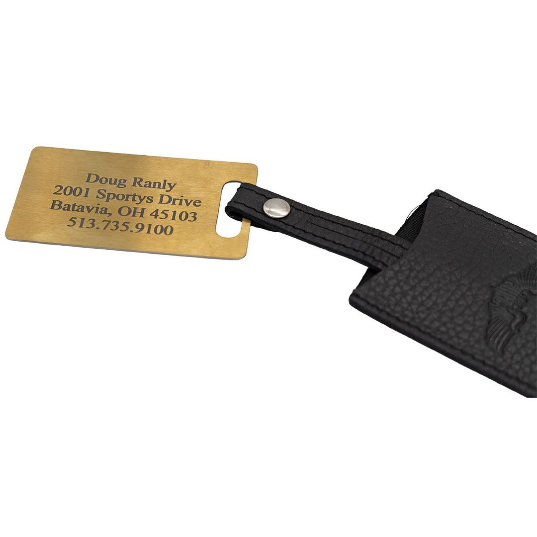 Pilot Wings Passport Holder and Custom Luggage Tag Set