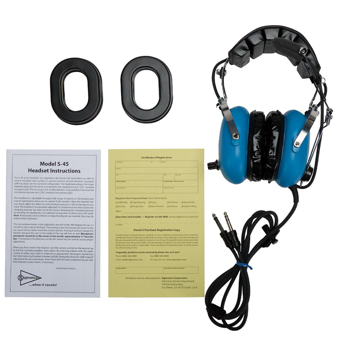 Sigtronics S-45 Headset