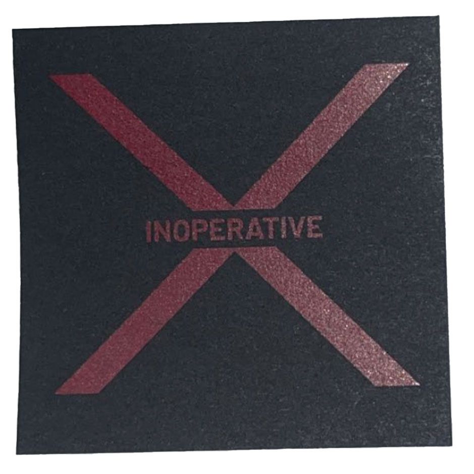 Inoperative Sticky Notes