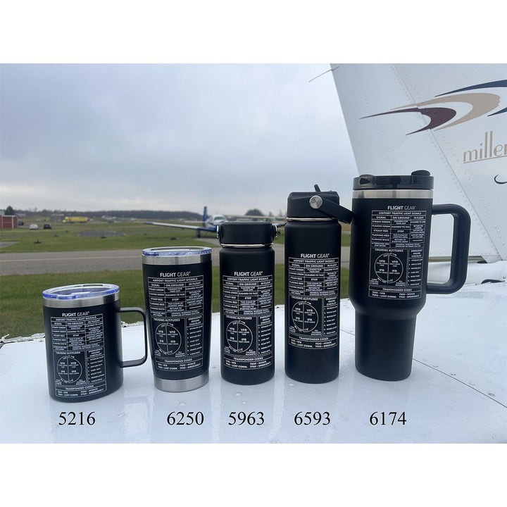 Flight Gear Stainless Water Bottle (18 oz.)