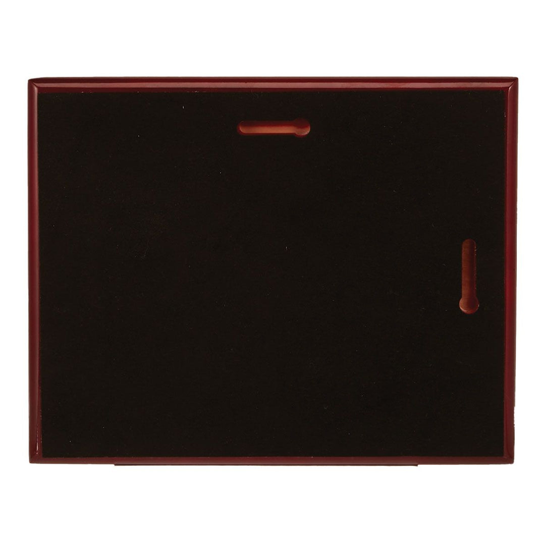 Elite Pilot License Plaque Single-Sided (Cherry Finish)