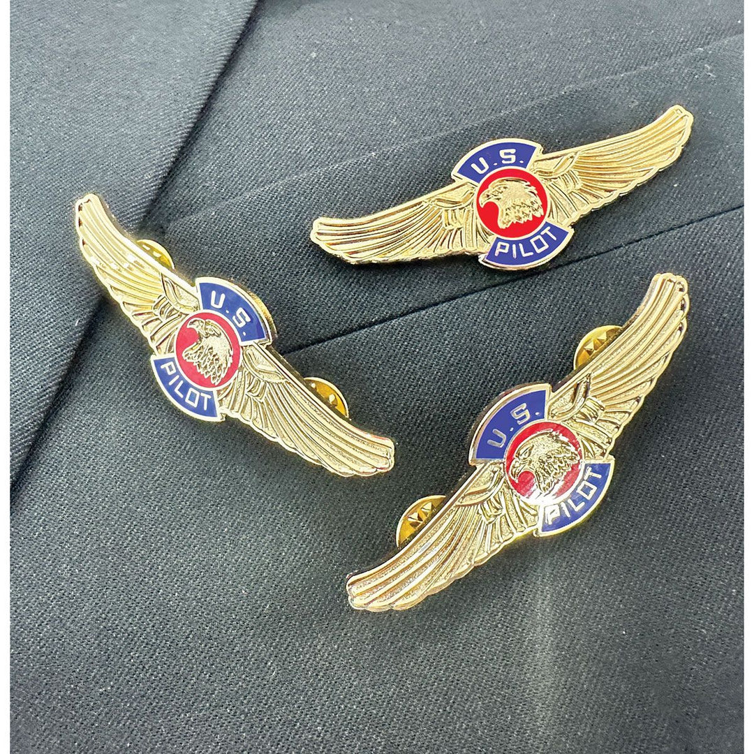 Pilot Wings Pins 3-Pack