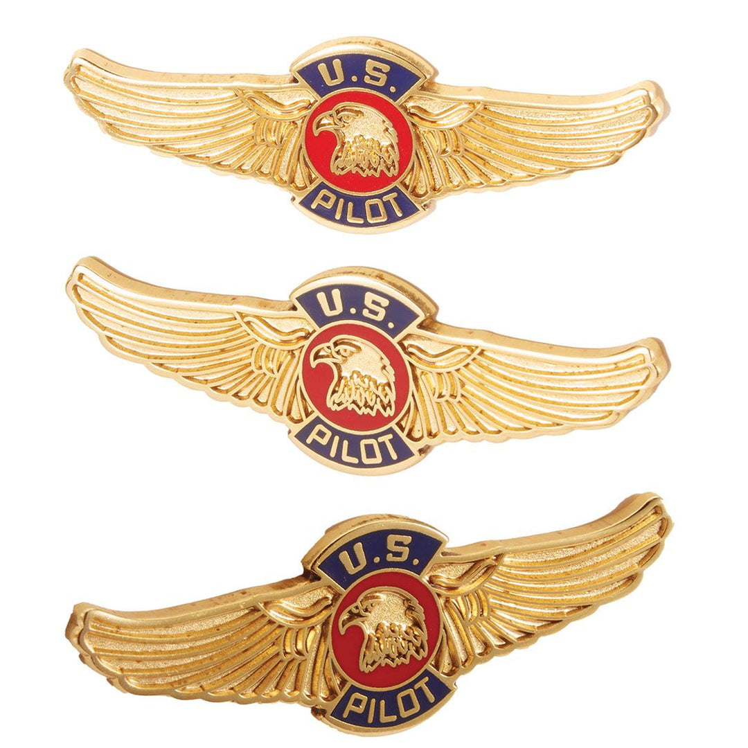 Pilot Wings Pins 3-Pack