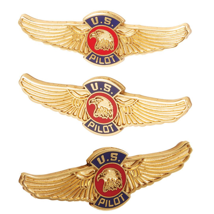 Pilot Wings Pins 3-Pack