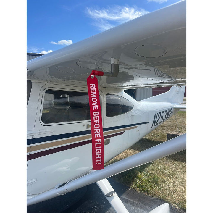 Pitot Tube Cover 3/4” with 16” RBF Flag